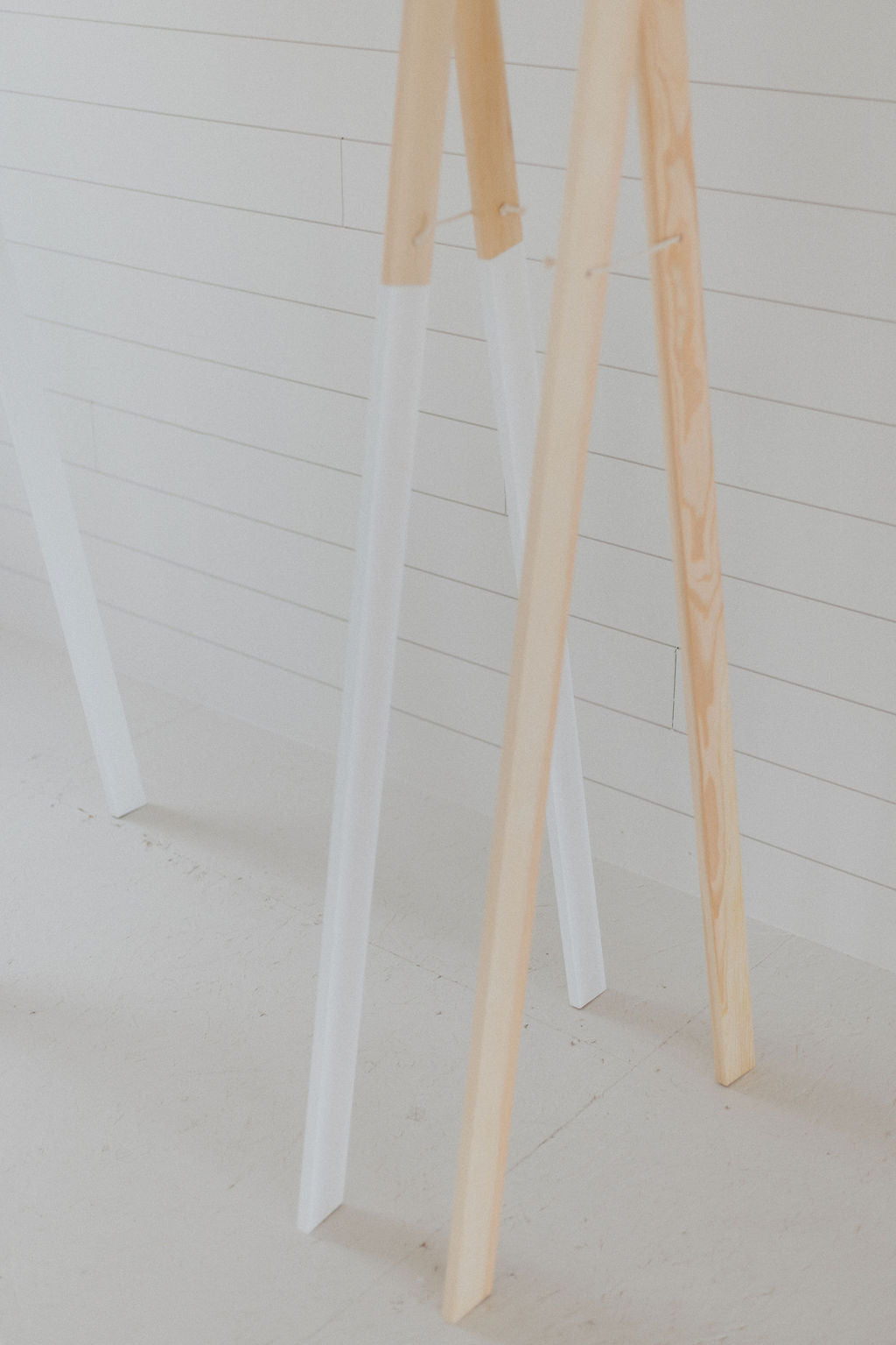 Large Wooden Clothing Rack