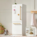 Tiny Land® Play kitchen- Wooden Cabinet Refrigerator