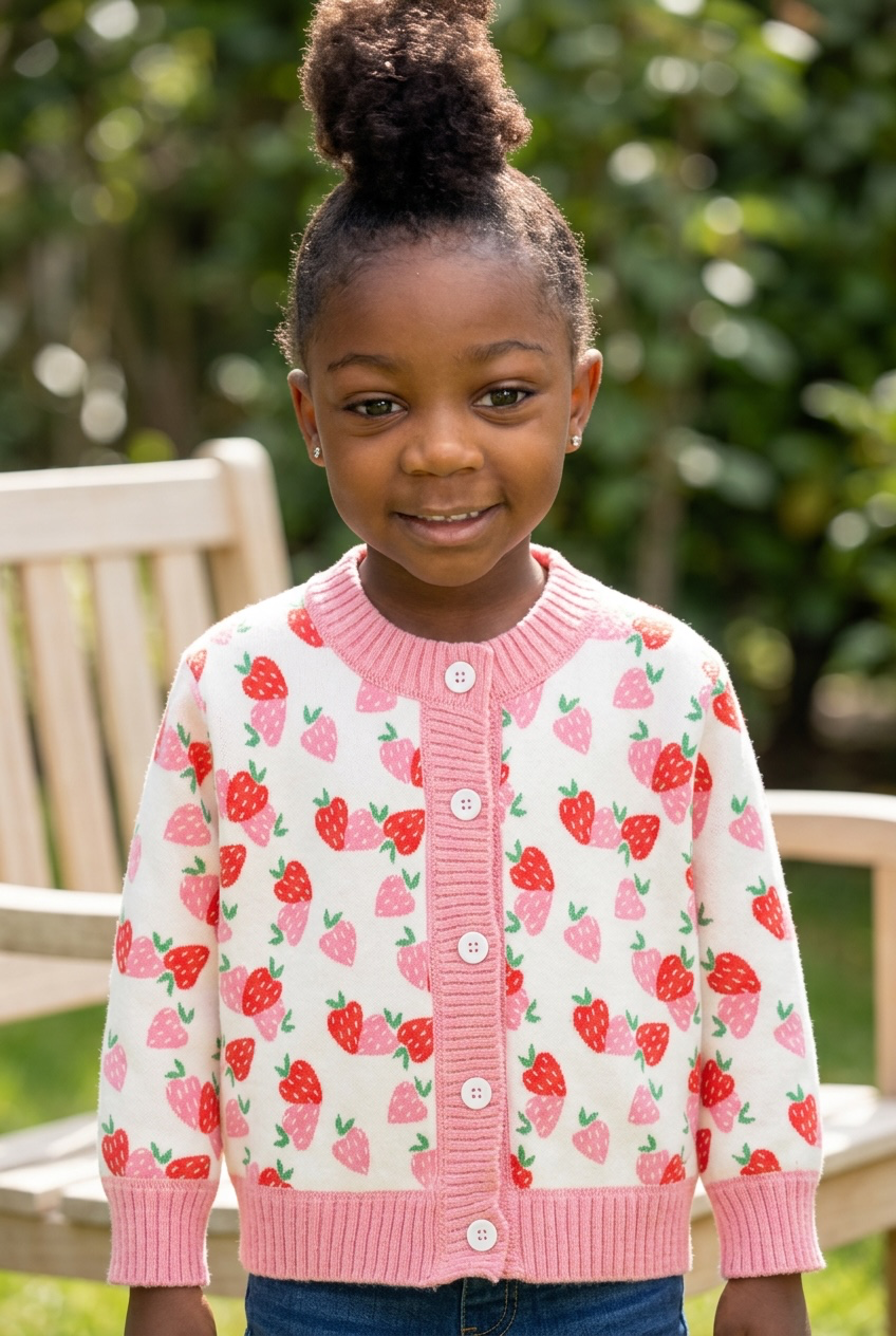 Strawberry Knit Sweater