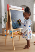 Tiny Land® 3-in-1 Art Easel & Paper Roll Set